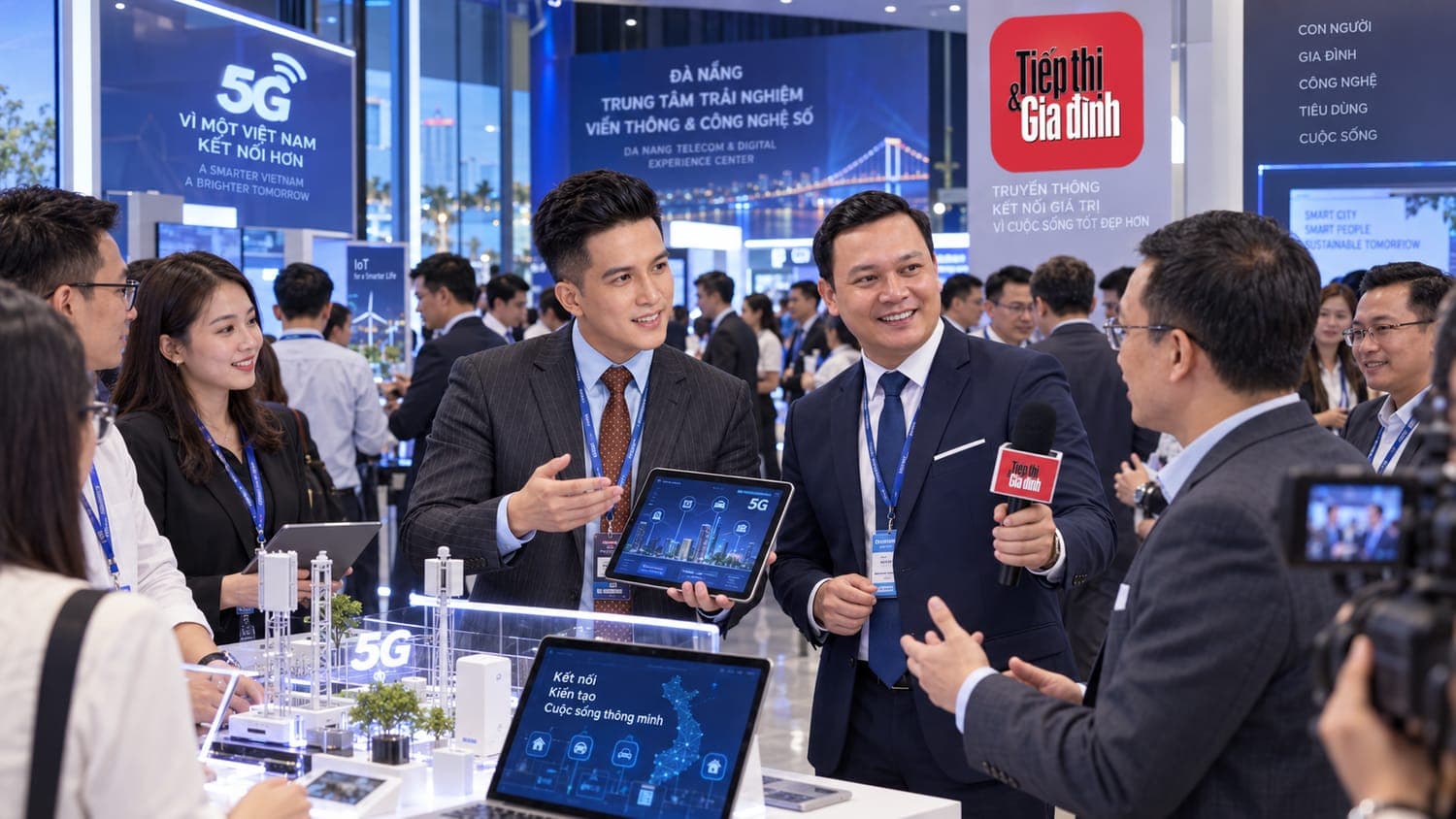 Khoảnh khắc hệ thống Tiếp Thị MCN