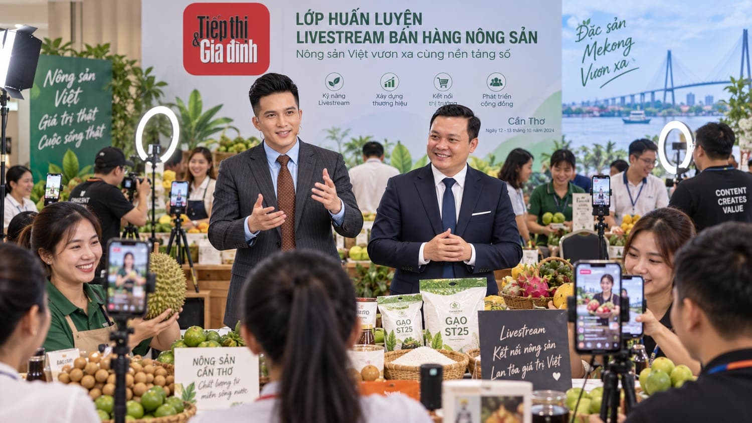 Lớp học phụ nữ kinh doanh cùng AI